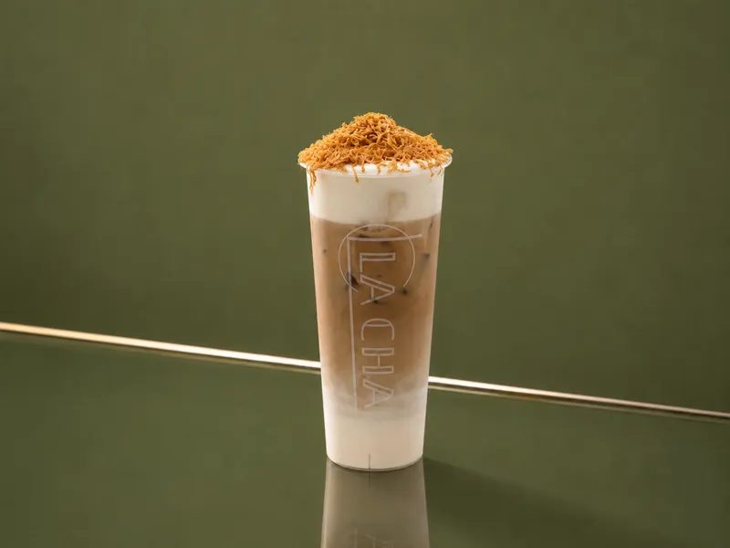 Milk Foam & Caramel Cheese